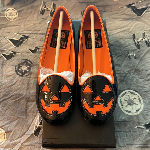 Strangecvlt Shoes - BNIB STRANGECVLT JACK O LANTERN FLAT SZ 8